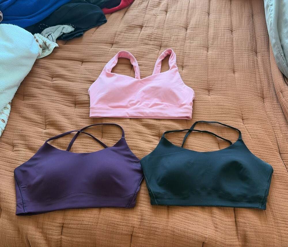 Calia Women's Strappy Low-Impact Sports Bra Bundle
